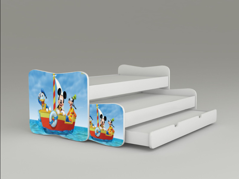 Becks postel pre tri deti Mickey 2